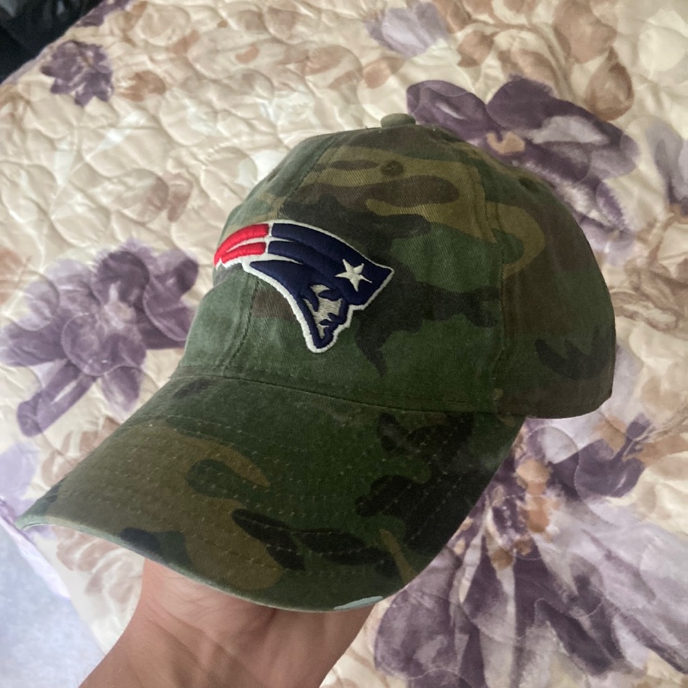 New England Patriots Camo Hat
